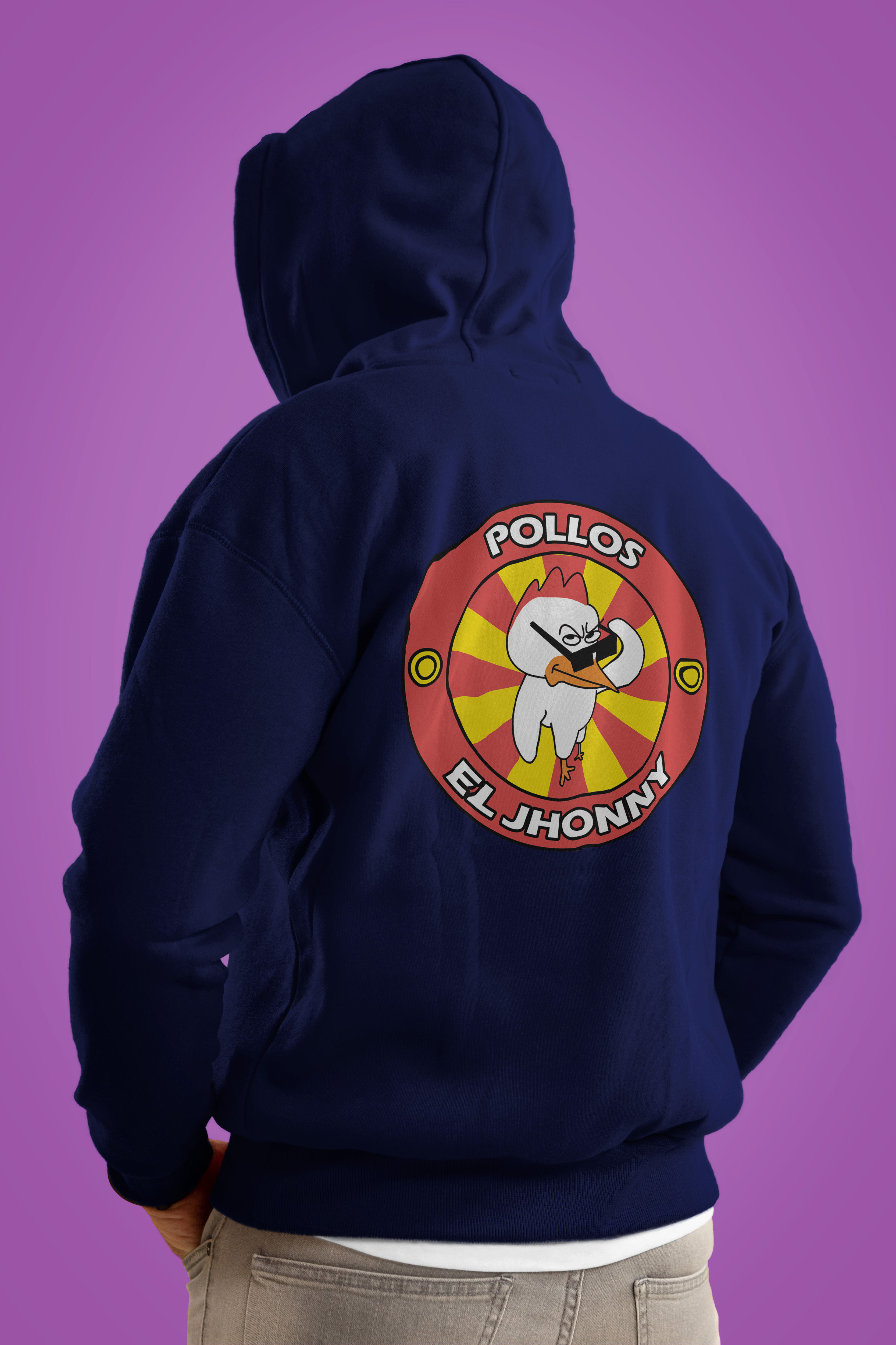 Sudadera pollos el Jhonny